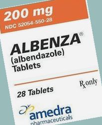 Indications for ALBENZA: